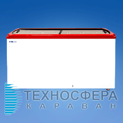 Морозильний лар (морозильна вітрина) CF600F ITALFROST (Росія)