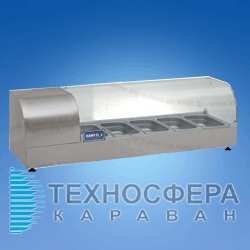 Вітрина холодильна настільна (суші-кейс) ВХН-Р-5-1225 КИЙ-В (Україна)
