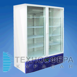 Холодильна шафа-вітрина R 1400 MS АРІАДА (Росія)