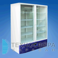 Холодильный шкаф-витрина большого объема ARIADA R 1520 MS