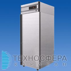 Холодильна шафа CM 105 G (ШХ-0,5 нерж) POLAIR (Росія)